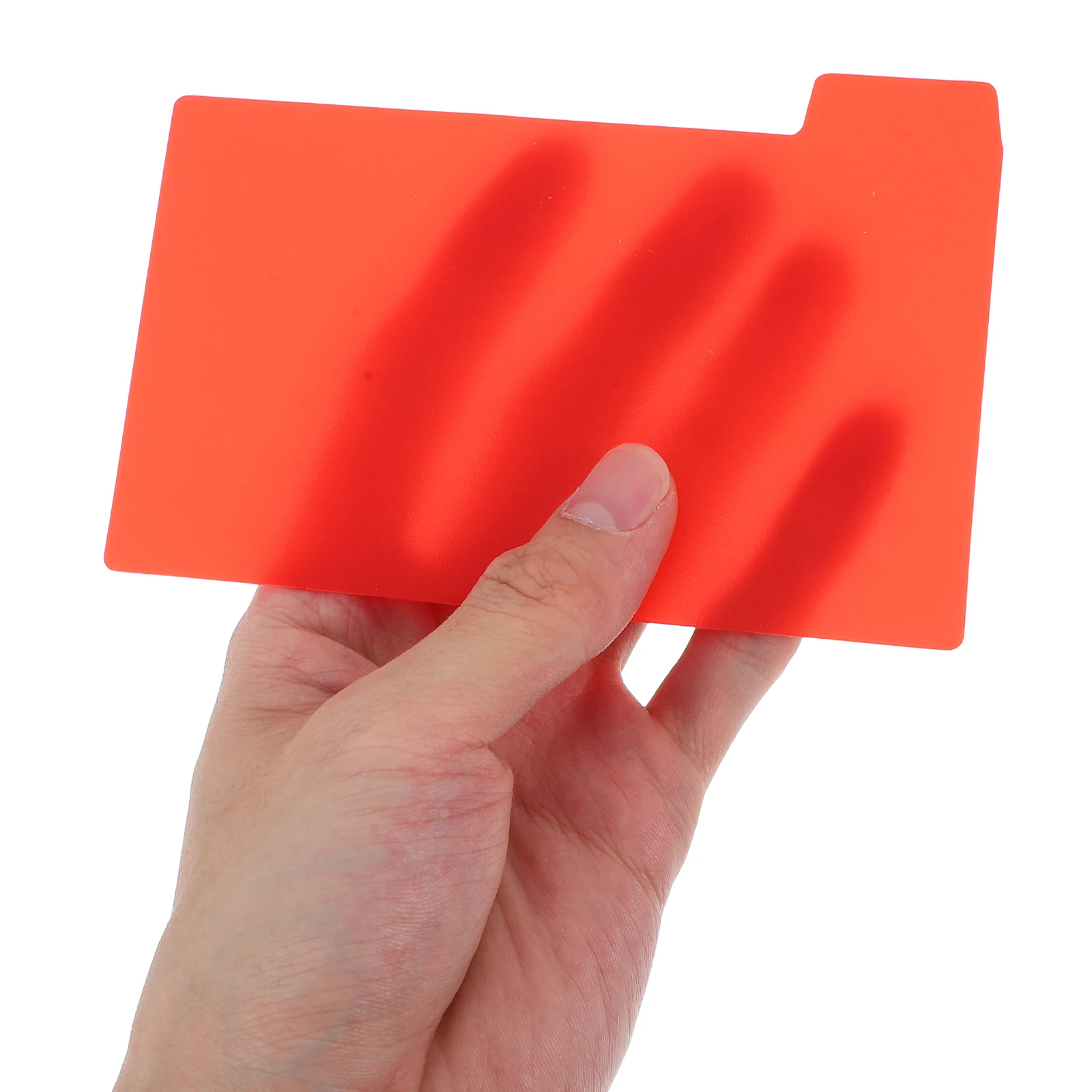 

1 set Index Cards PVC Recipe Dividers Colored Labels Organizer Notebook Trading Cards Study Materials Client Files Space Saving