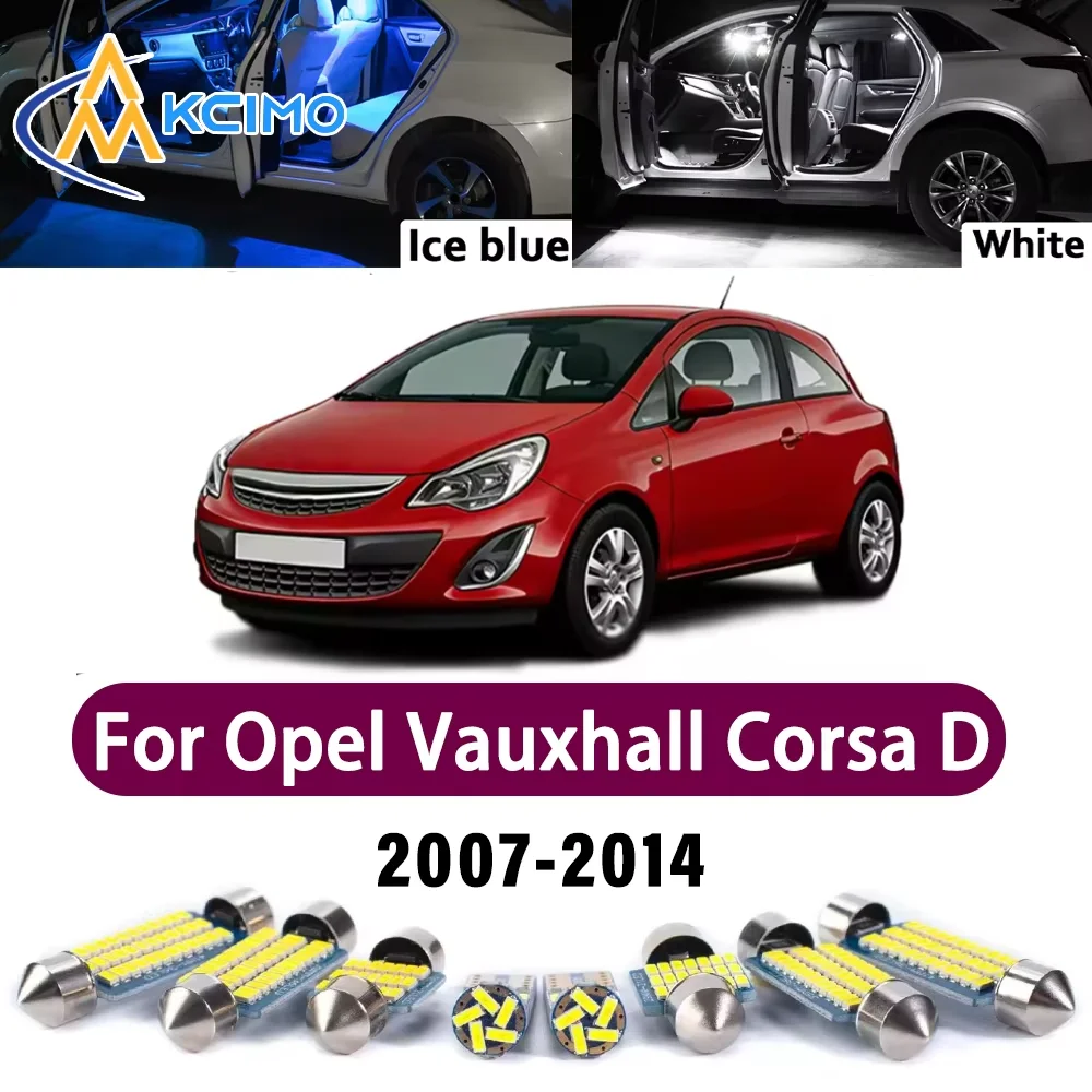 

High-Quality Light Bulb For Opel Vauxhall Corsa D 2007-2014 Premium Interior Mirror Trunk Bright Safer Bright Error-Free Lights
