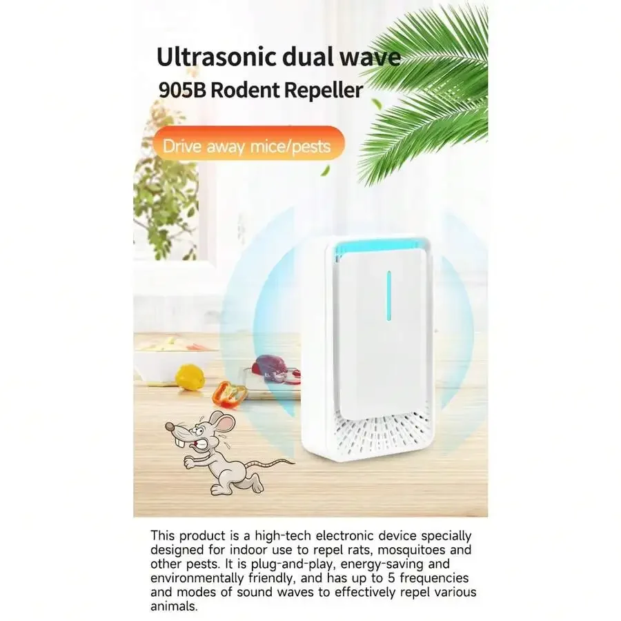 

2/4PC Ion Generator Air Purifier, Whisper-Quiet PM2.5 Filter Air Cleaner With LED Night Light, Sleep-Friendly For Allergies