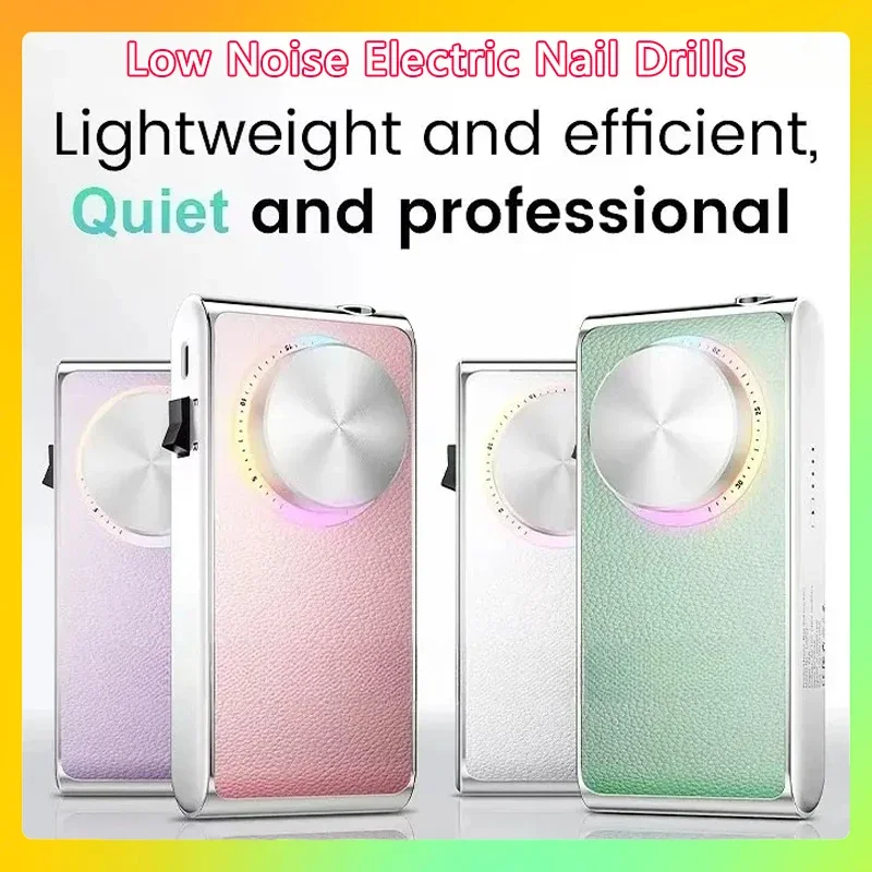 Perceuses électriques professionnelles portables, perceuse sans fil, Rechargeable par USB, vente en gros, perceuse à ongles, 2025