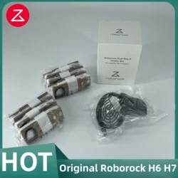 Original Roborock H6 H7 Handheld Vacuum Cleaner Parts Dust Bag & Holder Set Original Accessories