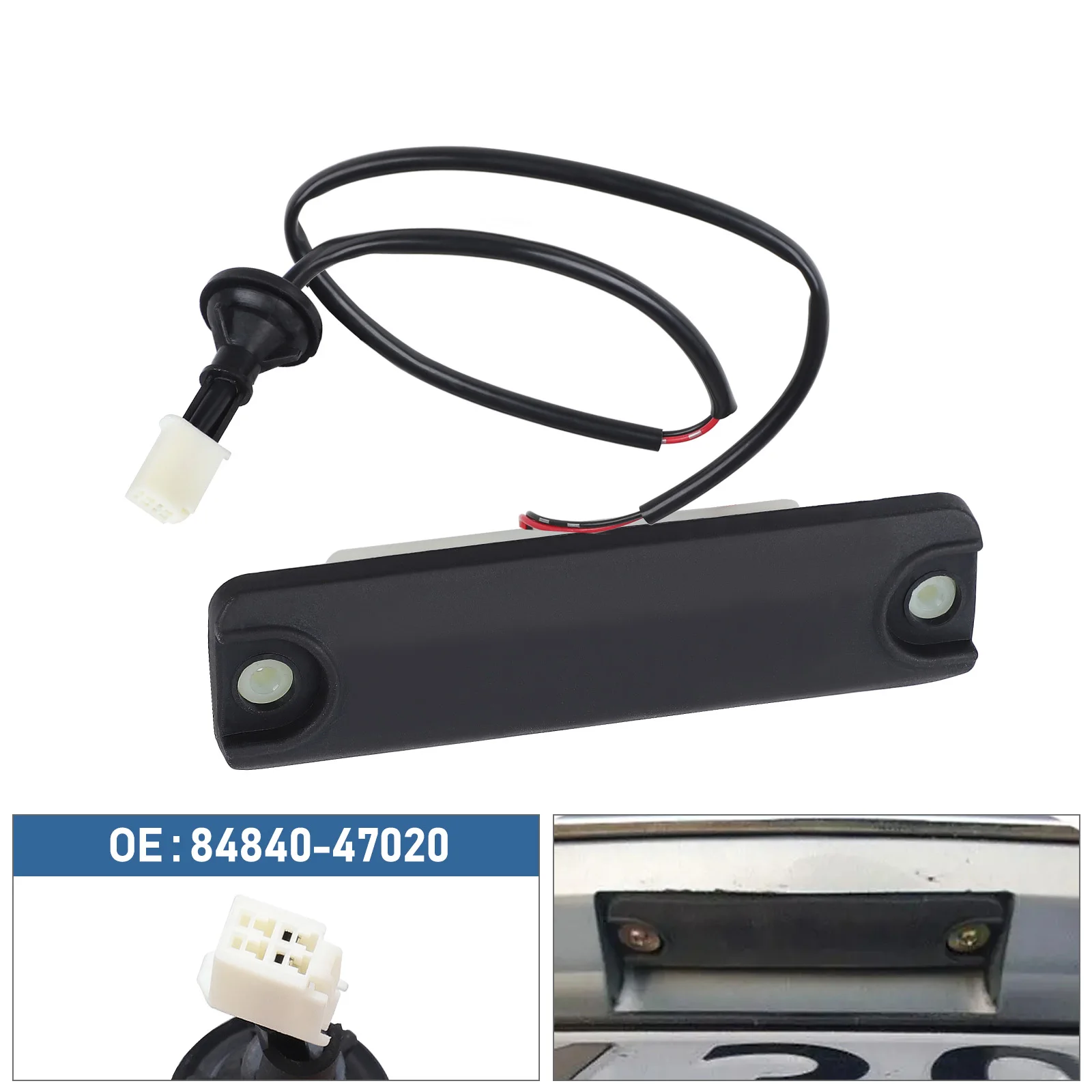 For Toyota Prius 2006-2009 CNSPEED 4840-47020 Black Trunk Tailgate Lock Release Switch Car Tailgate Release Handle Switches