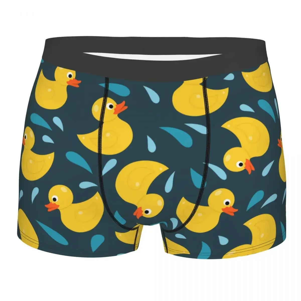 Custom Duck Pattern Art Boxer Shorts For Men 3D Print Underwear Panties Briefs Soft Underpants