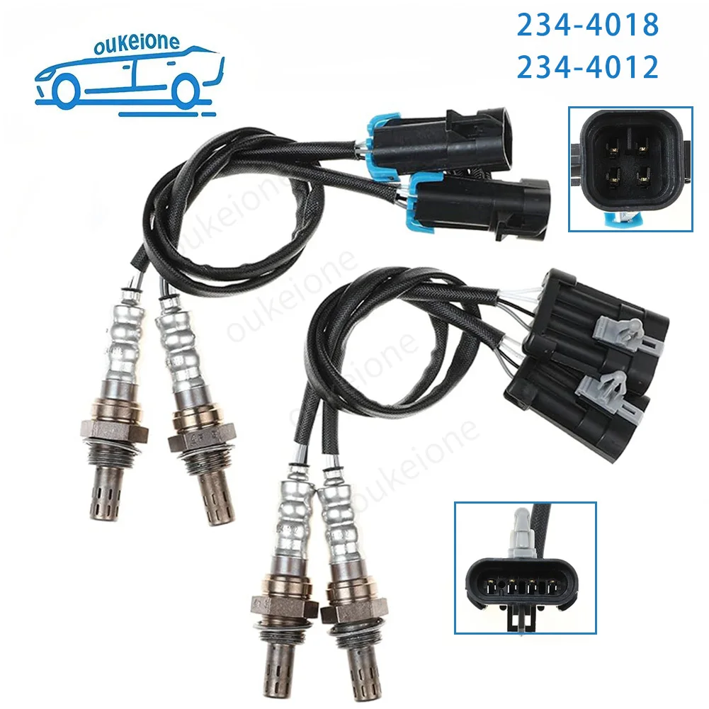 234-4018 234-4012 Upstream Downstream Oxygen Sensor for Chevrolet Silverado Tahoe Cadillac Escalade GMC Sierra Savana 1996-2001