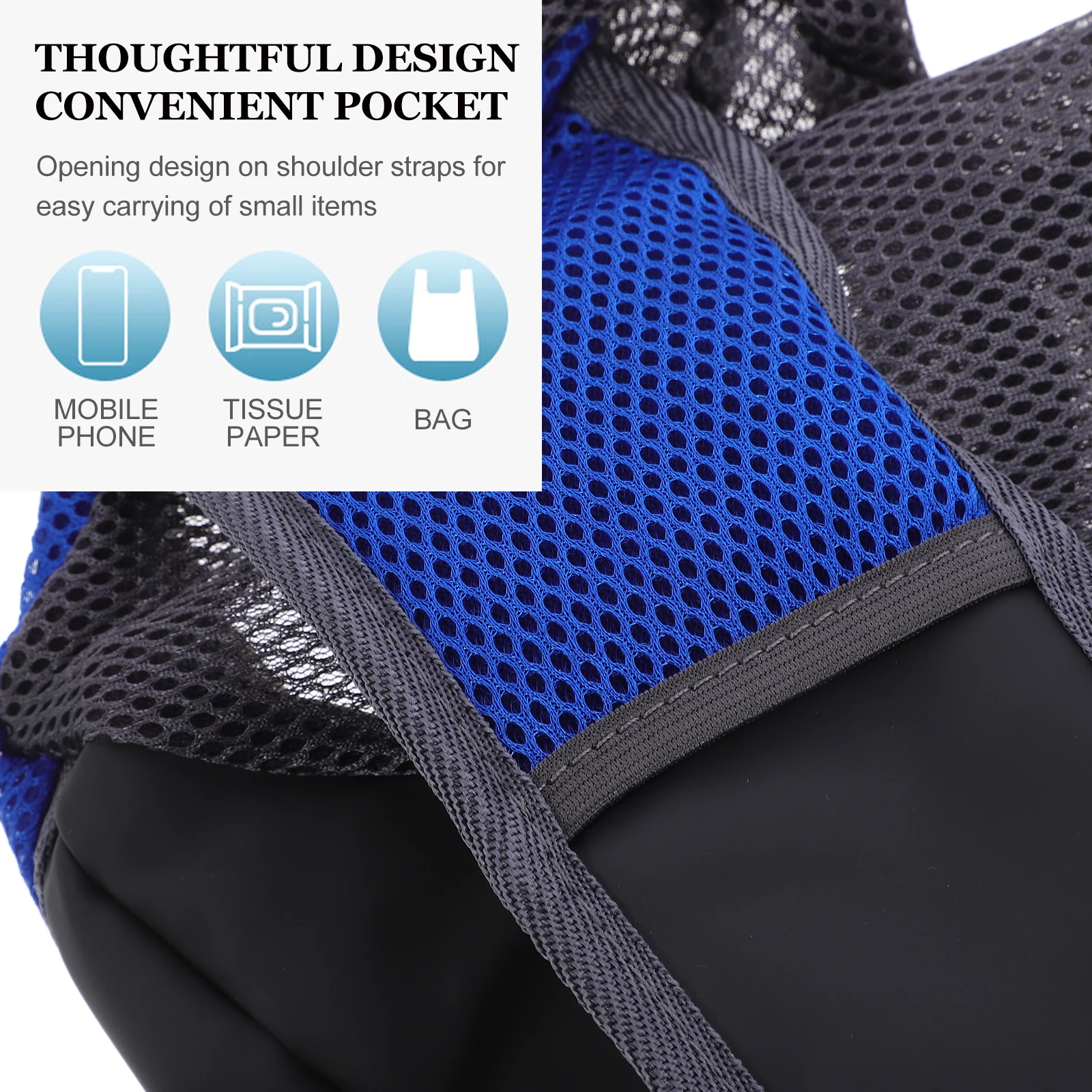 

Pet Shoulder Bag Durable Polyester Small Dogs Cats Travel Carrier Portable Sling Bag Pet Supplies Lightweight Breathable