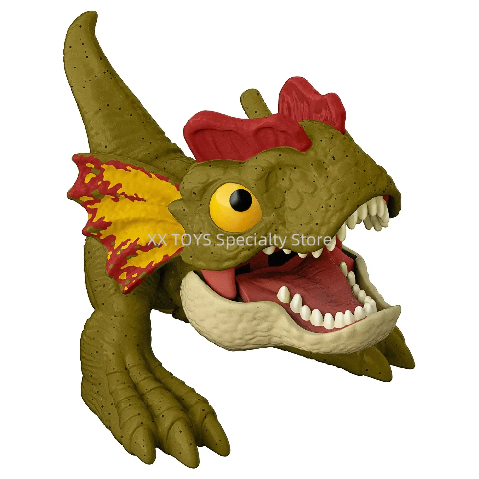 شخصيات ديناصور صغيرة من العالم الجوراسي غير محفورة تشكيلة ديناصور الأصابع T-Rex فيلوسيرابتور ألعاب تفاعلية زرقاء هدايا #4