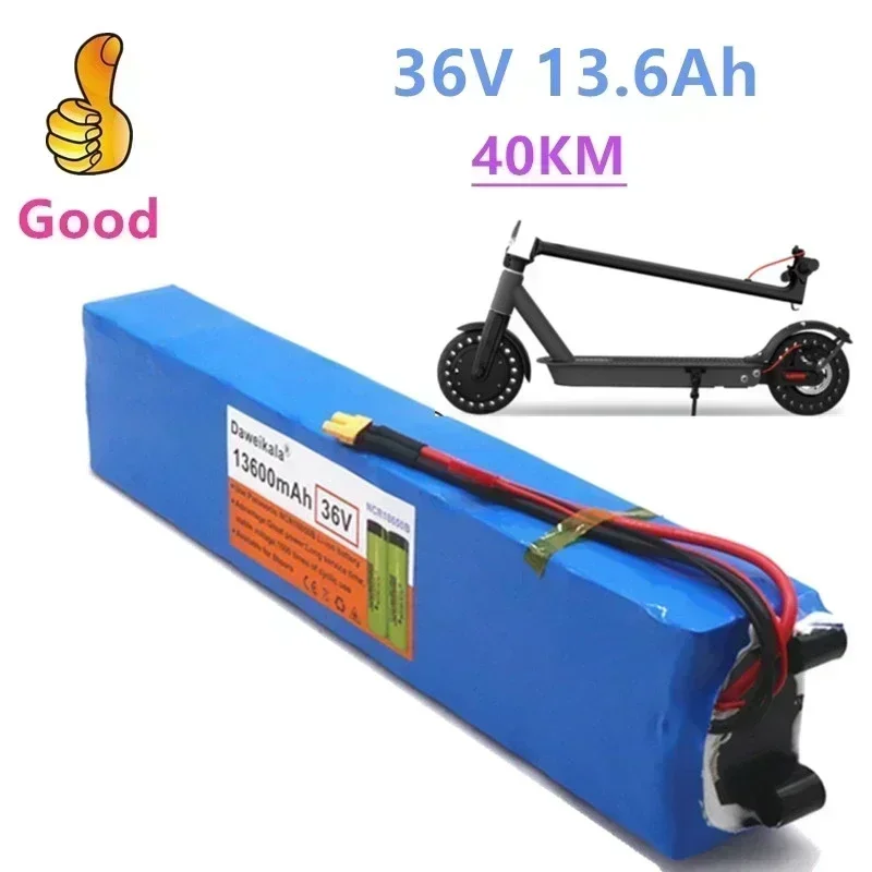 

100% 36V 13.6Ah Scooter Battery Pack for M365 36V 13600mAh Battery pack Electric Scooter BMS Board for