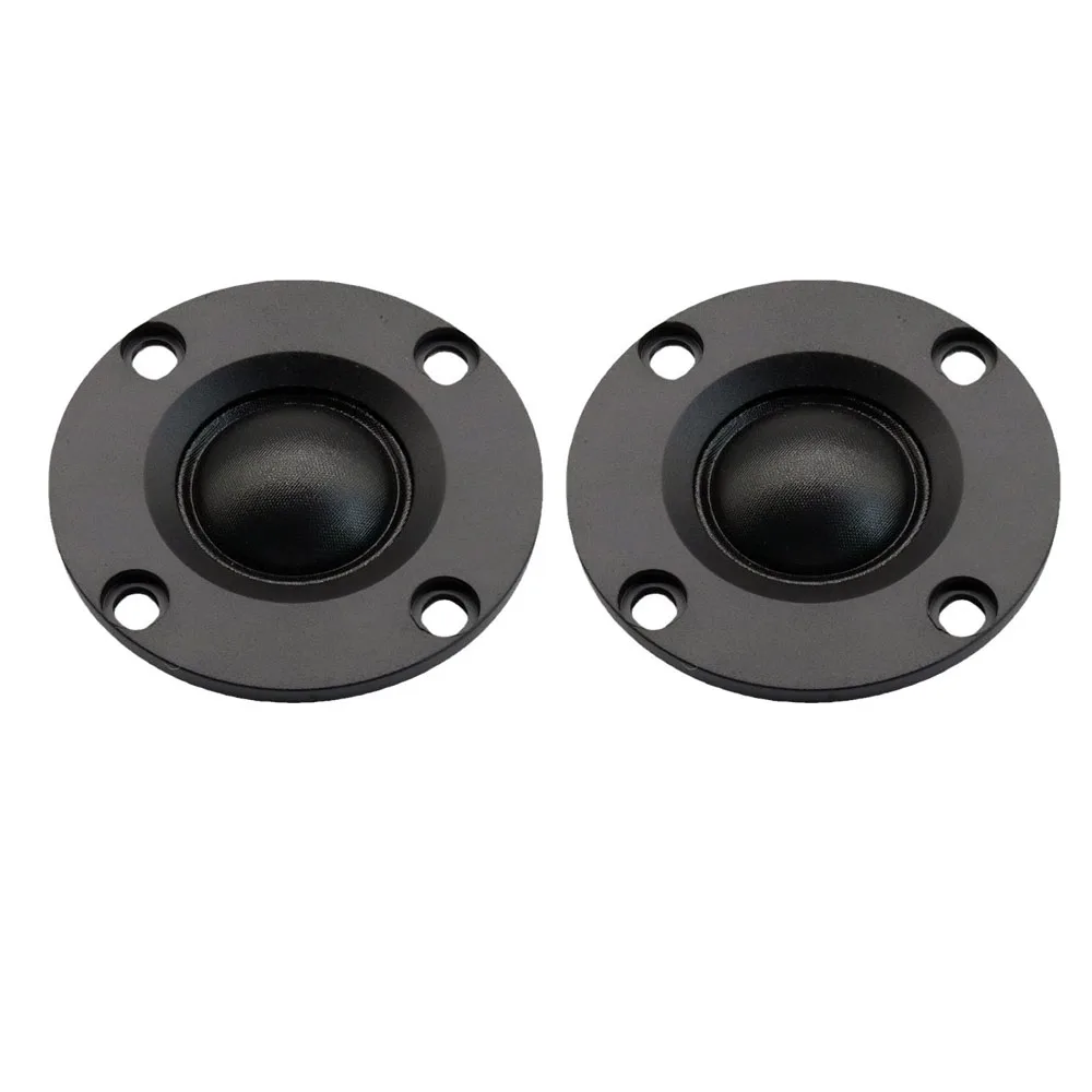 2Pcs/lot 52MM Round Audio Speaker 4 Ohm/8 Ohm 10W-20W Tweeter Speakers Silk Membrane HIFI Music DIY Bluetooth Hifi Loudspeaker