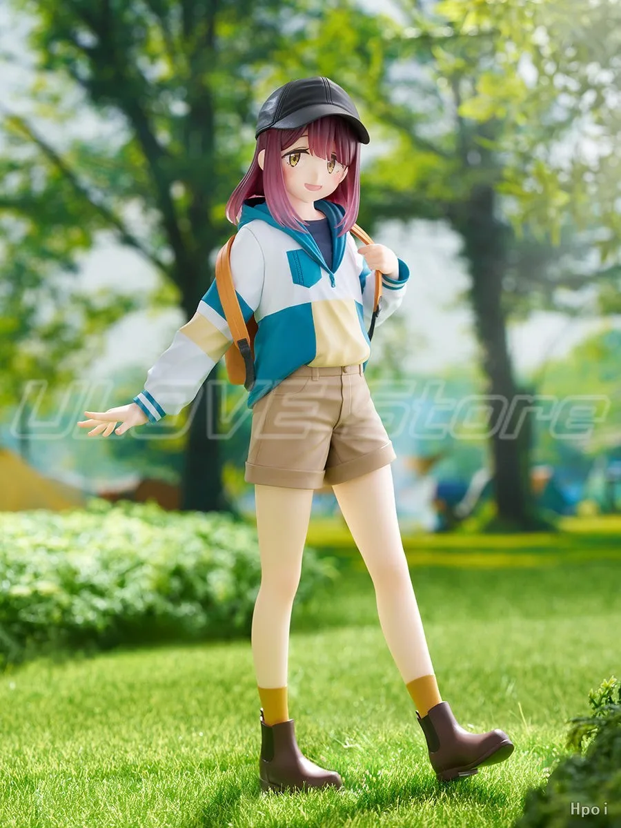 Disponibile Originale FuRyu TENITOL LAID-BACK CAMP Ayano Toki Animazione Figura Modello Collezione Ornamenti Regalo