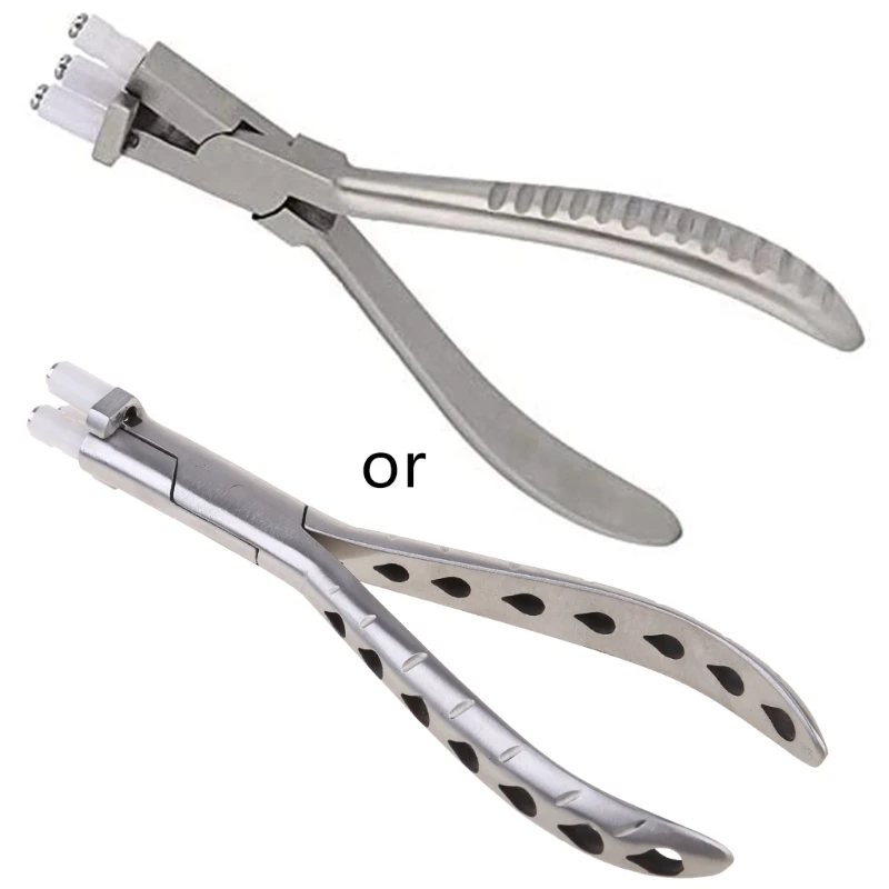 Stainless Steel Trigeminal Glasses Plier Suitable for Daily Use Adjust the Curvature of the Lens High Hardness Durable