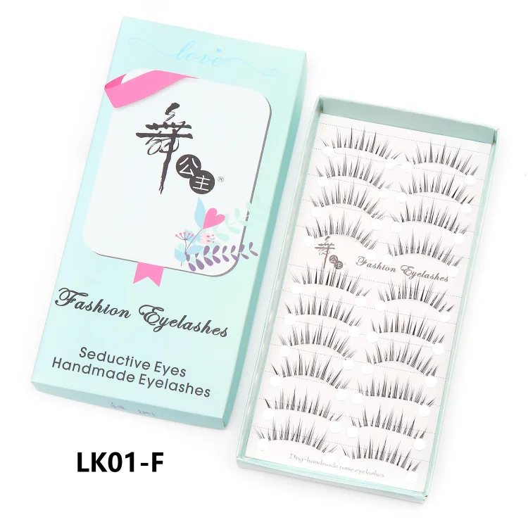 DINGSEN 10 Paar Cat Eye Manga Volle Streifenwimpern Natürliche Kurze Lange Wispige Faux Mink Künstliche Wimpern für Tägliches Make-up – Detail 14