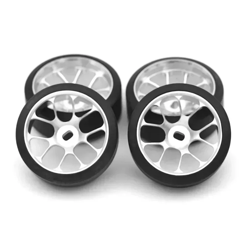 Opony driftowe z twardego plastiku 2.5/5.5 stopnia z metalową felgą do wltoys 284131 K969 MINI-Z HGD1 K989K 1/28 RC Car Części zamienne do tuningu