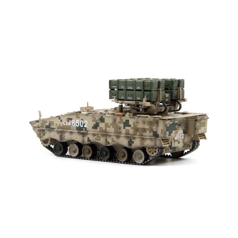 1/72 مقياس الصينية Hongjian-10 مكافحة خزان قاذفة الصواريخ محاكاة سبيكة سيارة نموذج عرض ثابت تحصيل لعبة هدية