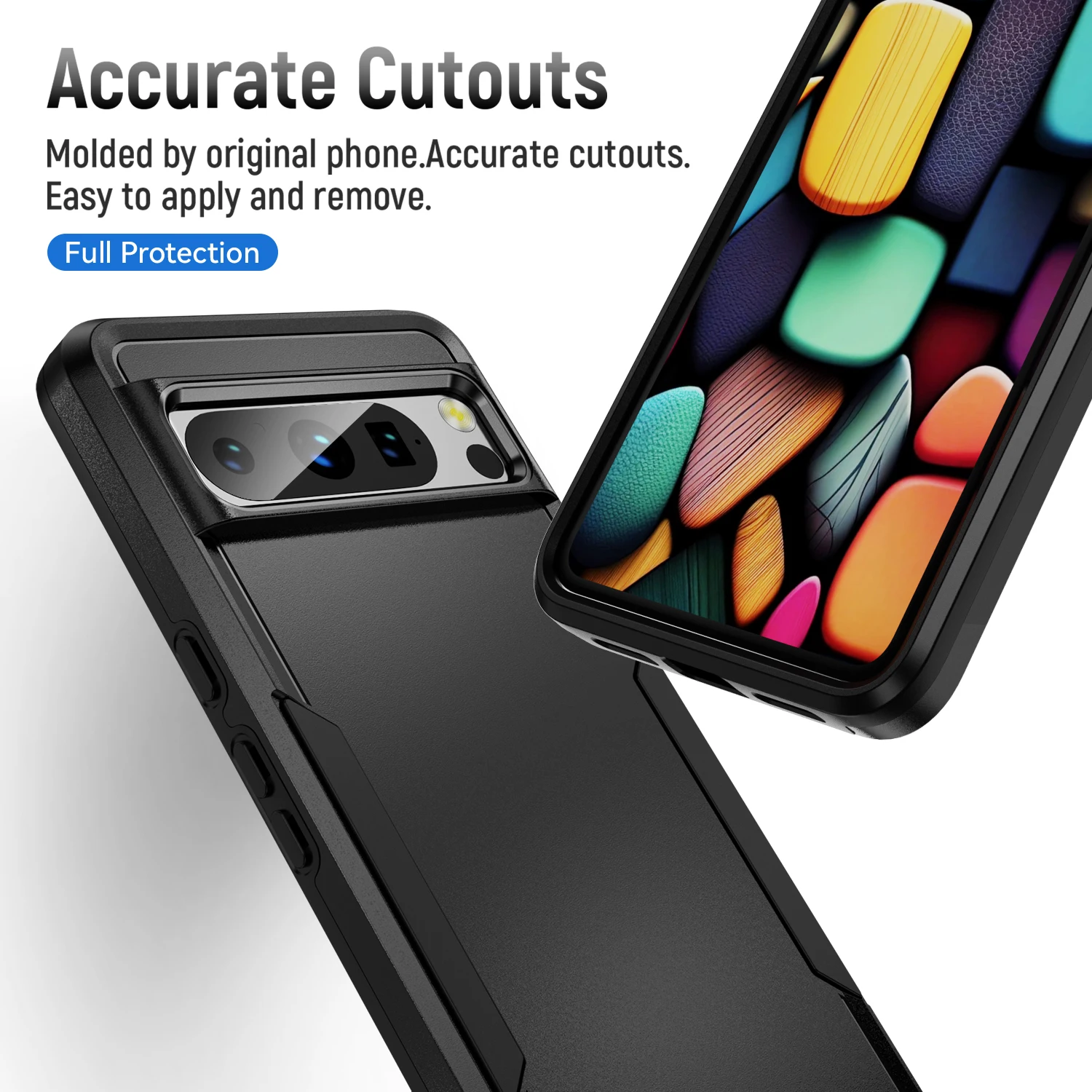 Penutup Aksesori Anti-benturan untuk Google Pixel 10 Pro XL Pixel9 Pixel10 Pixel 9 Pro 8 7 6 8A 7A 6A 9A Casing Ponsel