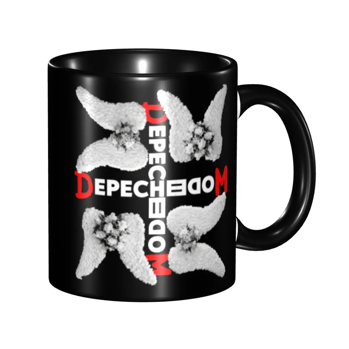 Depeche Cool Mode Electronic Rock Mugs Custom Coffee Ceramic Mug Cup Creative Present