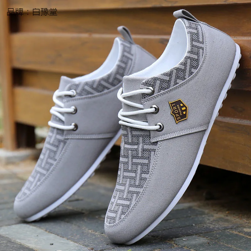 Men Shoes 2023 Spring Autumn Casual Imitation Leather Flat Shoes Lace-up Low Top Male Sneakers Tenis Masculino Adulto Shoes