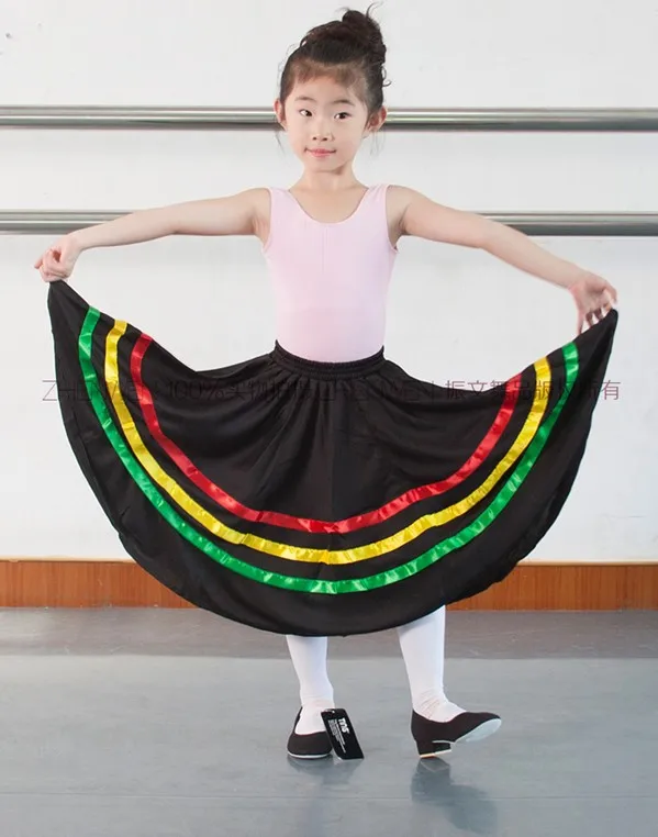 1pcs/lot fashion style children ballet dance skirt girl black ballet skirt