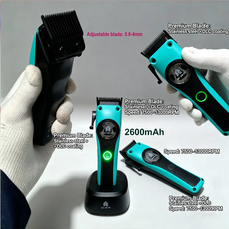 Jason recommend Professional Electric Hair Clipper 95111 Hair clipper for Man 13000RPM with Base 0.4-6adjusted DLC Blade
