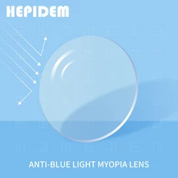 Customized 1.56 1.61 1.67 Anti Blue Light Optical CR-39 Resin Aspheric Glasses Lenses Myopia Hyperopia Presbyopia Lens
