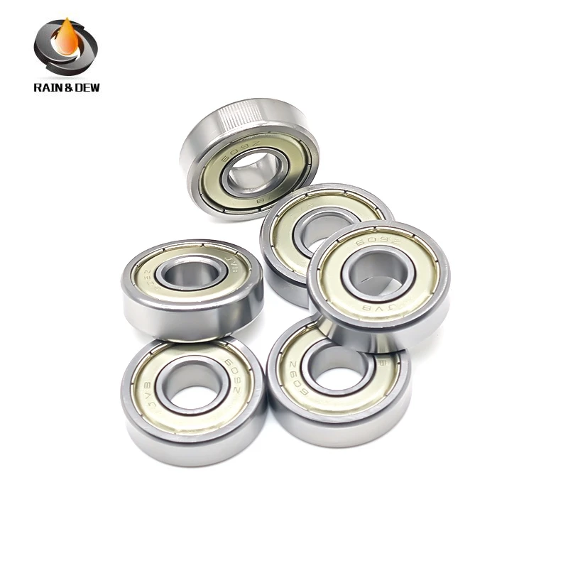

4PCS 609 Bearing ABEC-7 9x24x7 mm Miniature 609 Z ZZ Ball Bearings 609ZZ