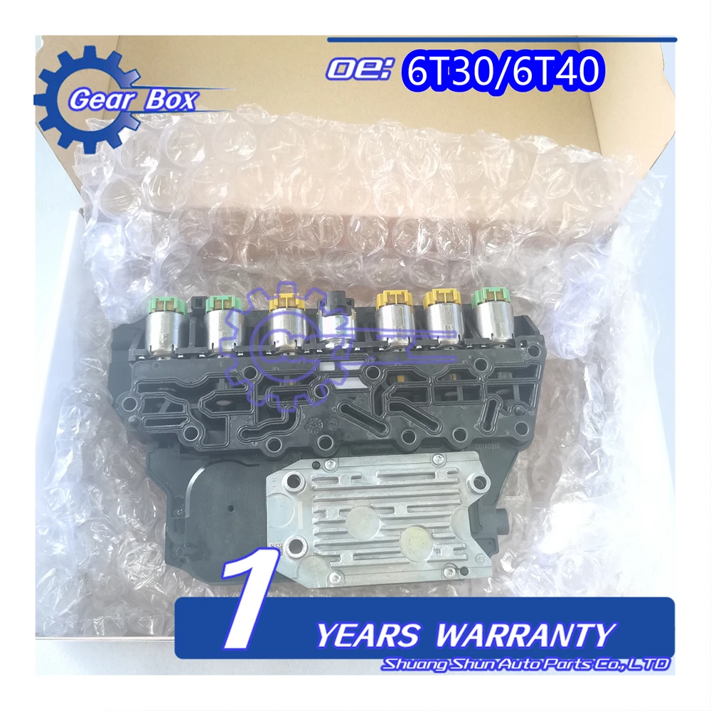 6T40 6T45 6T30 TCU Gen2 Transmission Control Module with Solenoids 24265789 24264425 24256657 24268164  For Chevrolet Cruz Buick