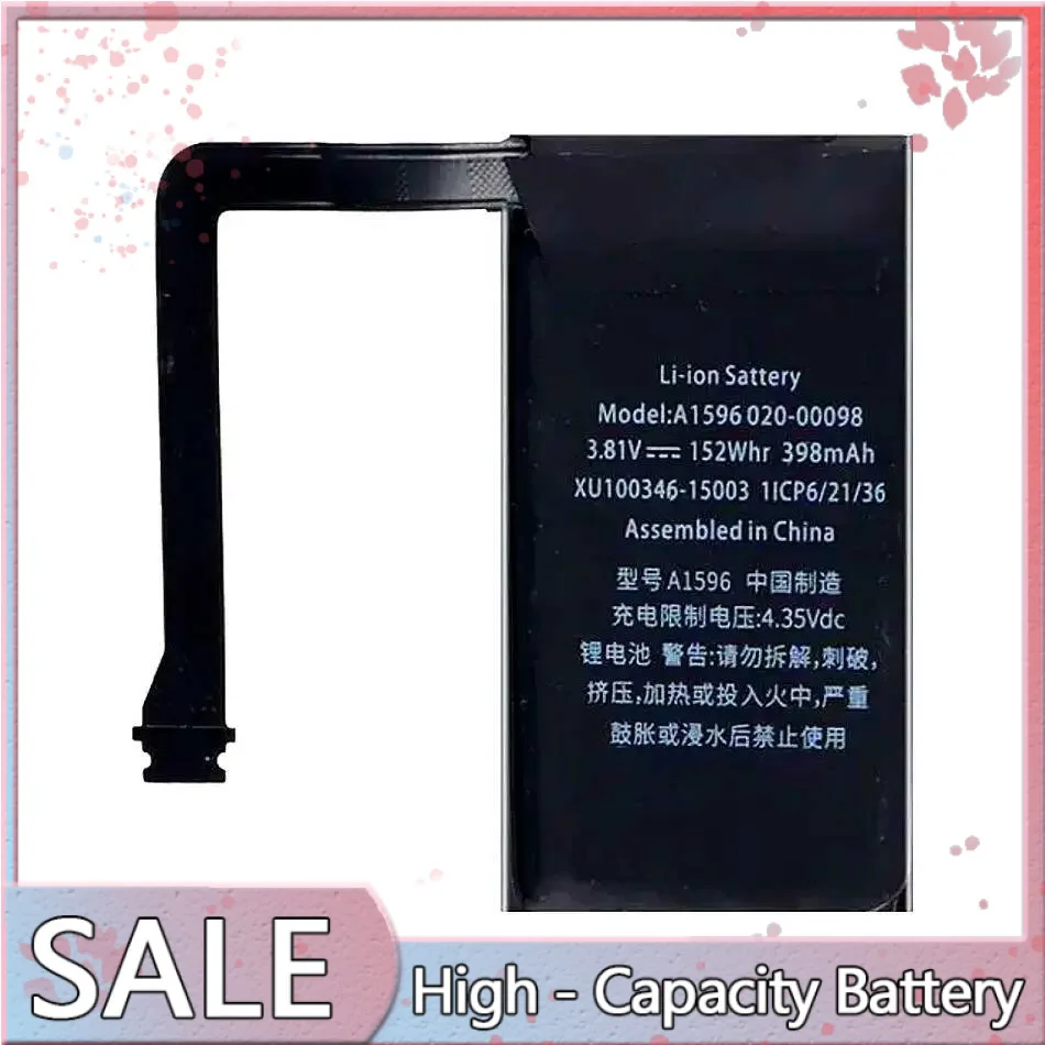 

Быстрая зарядка для Apple Airpods 1 2 1St 2Nd A1596 020-00098, беспроводная зарядная коробка, аккумулятор для наушников 398 мАч