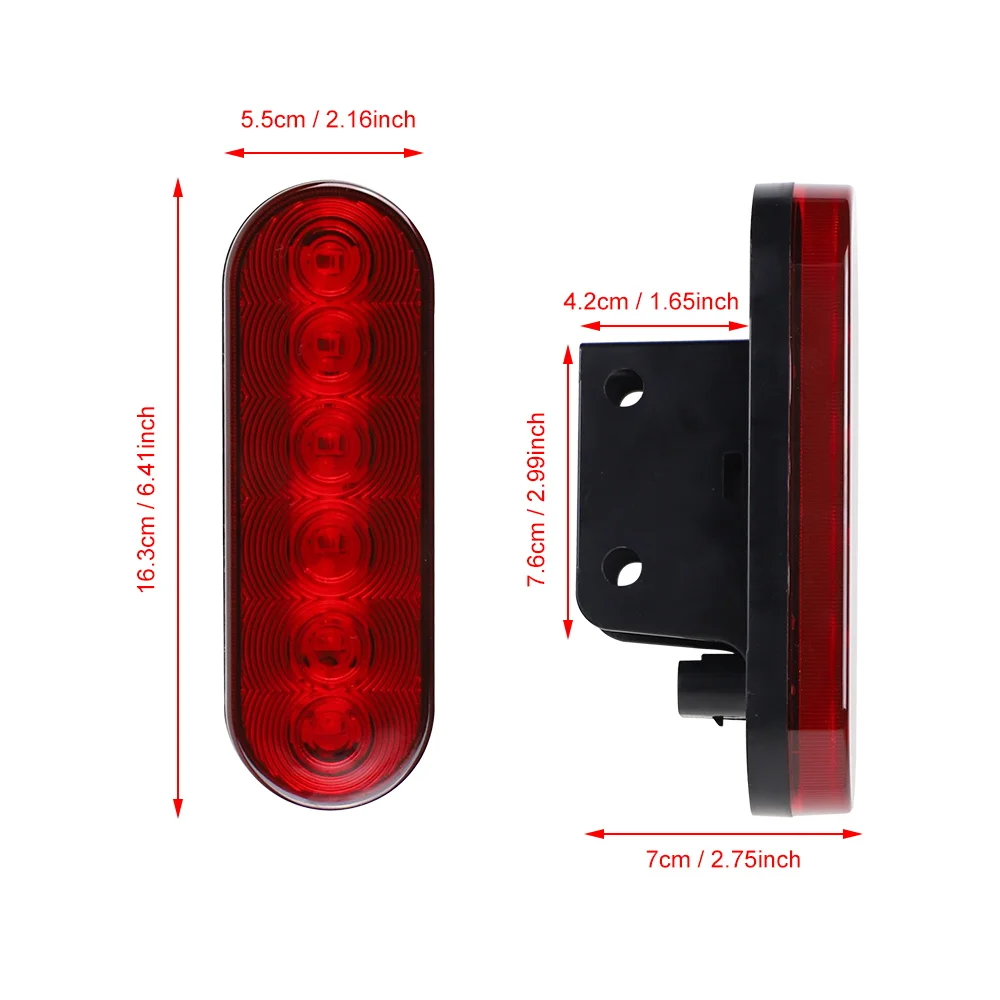 1 pz UTV Luce Freno Fanale posteriore a LED per Can-Am Defender HD5 HD8 HD10 Max 2016-2024 Maverick Trail 1000 800R # 710004257