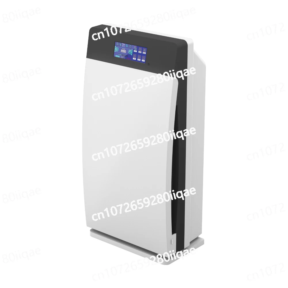 Large Smart Air Purifier Home Hotel Portable WiFi Control Power Supply Low Noise Bedroom Pet Air Freshener