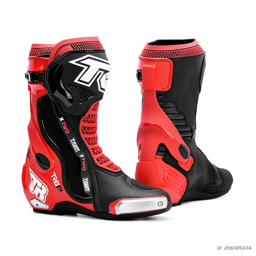 

Waterproof Motorcycle Riding Boots Non-slip Professional Motorcycle Boots Motorbike Riding Protective Shoes