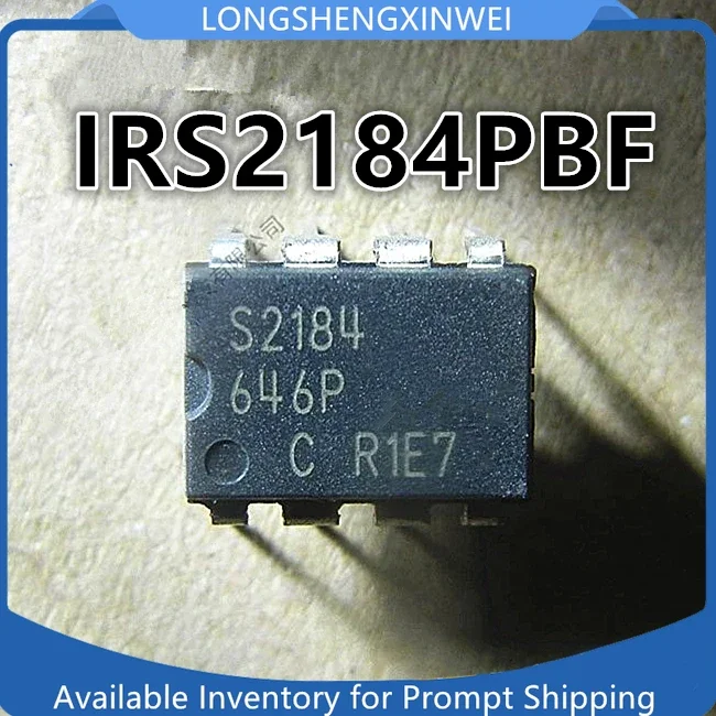 1PCS S2184 IRS2184PBF IRS2184  Bridge Driver Chip with Direct Insertion DIP8 Original New