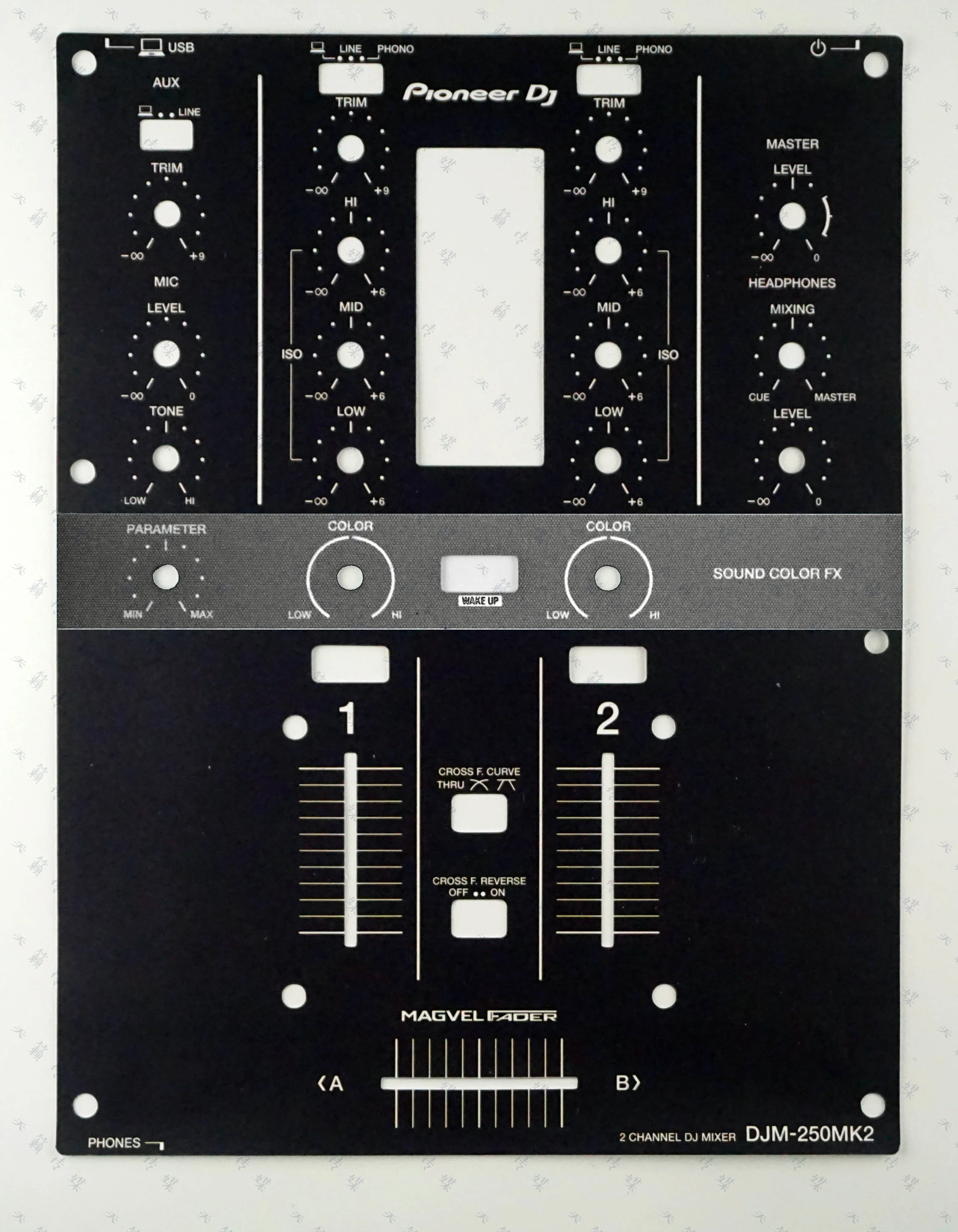 

DJM-250 MK2 mixing console protective film pioneer colorful film pattern can be customized individually