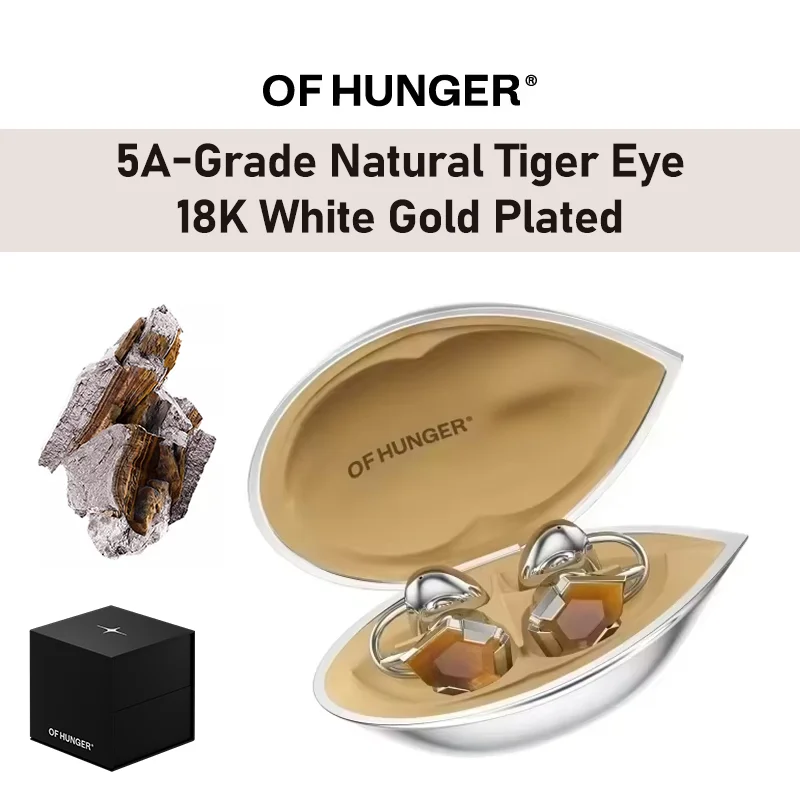 OF HUNGER Electronic Gem AI Earphones Bluetooth OH Clip, 5A‑Grade