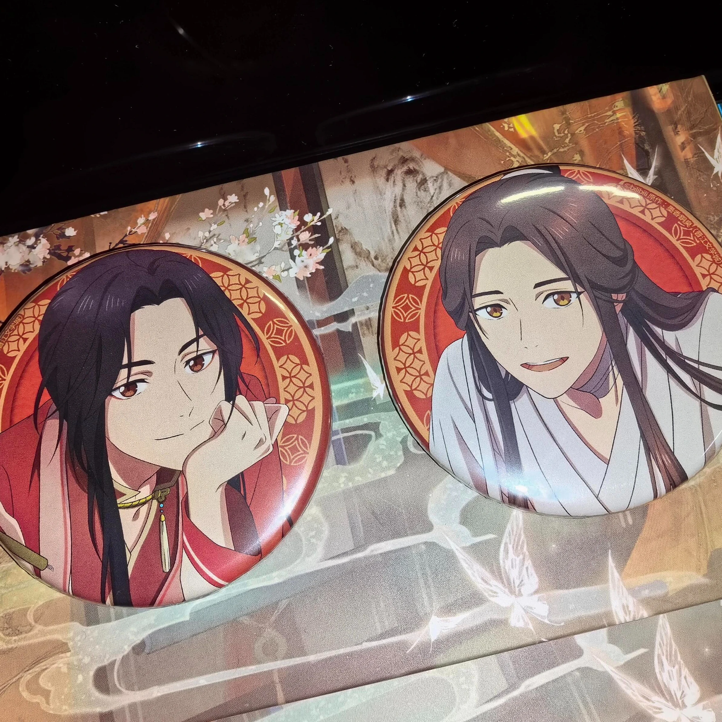 

Anime Heaven Official's Blessing Xie Lian Hua Cheng Kyoto Mid-Autumn limited series Cosplay badge School bag decoration gift