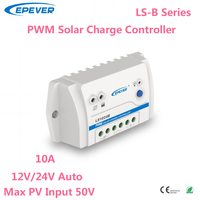 EPEVER 10A PWM Solar Charge Controller 12V 24V Auto Landstar With RS485 Interface Solar Panel Regulator Accessory Optional