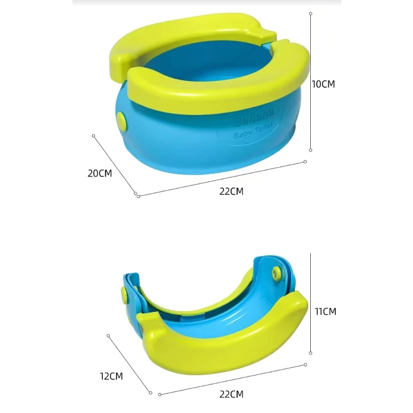 Potty Training Seat For Children Portable Foldable Toilet Outdoor Collapsible Furniture For Toddler Clean Easily