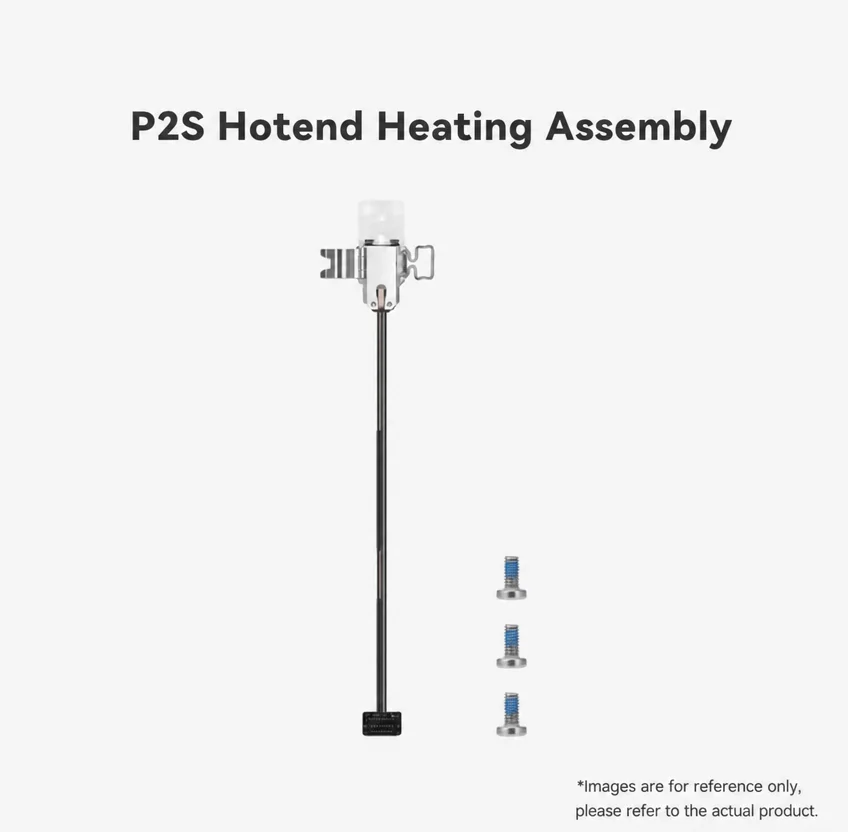 Hot End Heating Assembly for Bambu Lab P2S 3D Printer Replacement Accessories