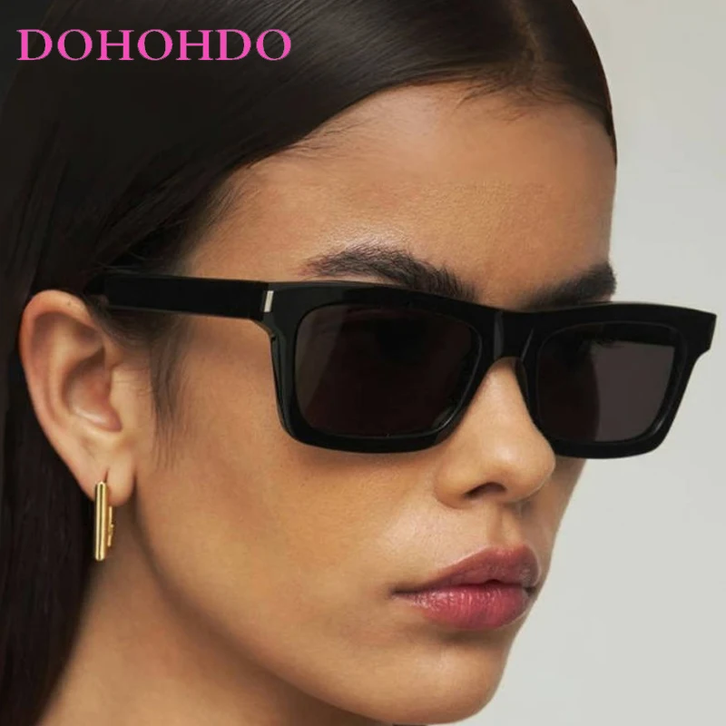 Fashion Trendy Designer Luxury Brand Small Square Women Man Sunglasses Driving Cycling Travel Eyewear UV400 Gafas De Sol Hombre