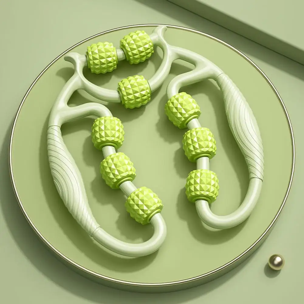 

9 Rounds Of Circular Leg Slimming Muscle Stretching And Relaxation Massage Equipment, Leg Slimming Artifact, Circular Leg Clam