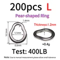 200pcs Pear O L