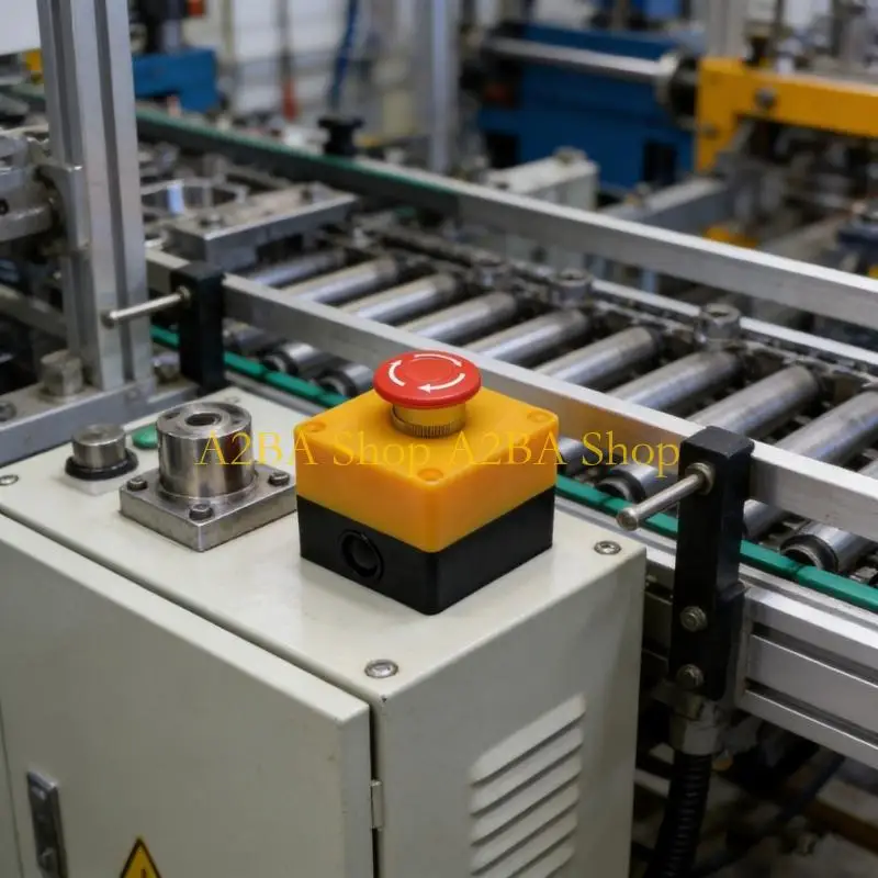 

A2BA Shockproof Emergency Stop Push Button Switches Box Suitable for Heavy Machinery