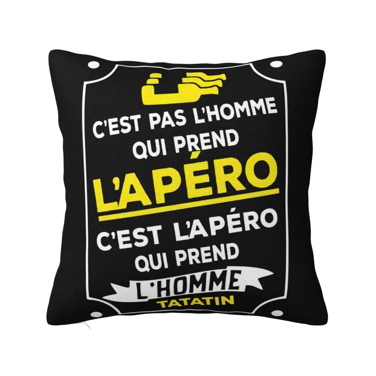 Personnalise Lapero Renaud Tatatin Fete Cadeau Anniversaire Vacanc T101 Any Logo Fashion Gift Kawaii Pillow Case