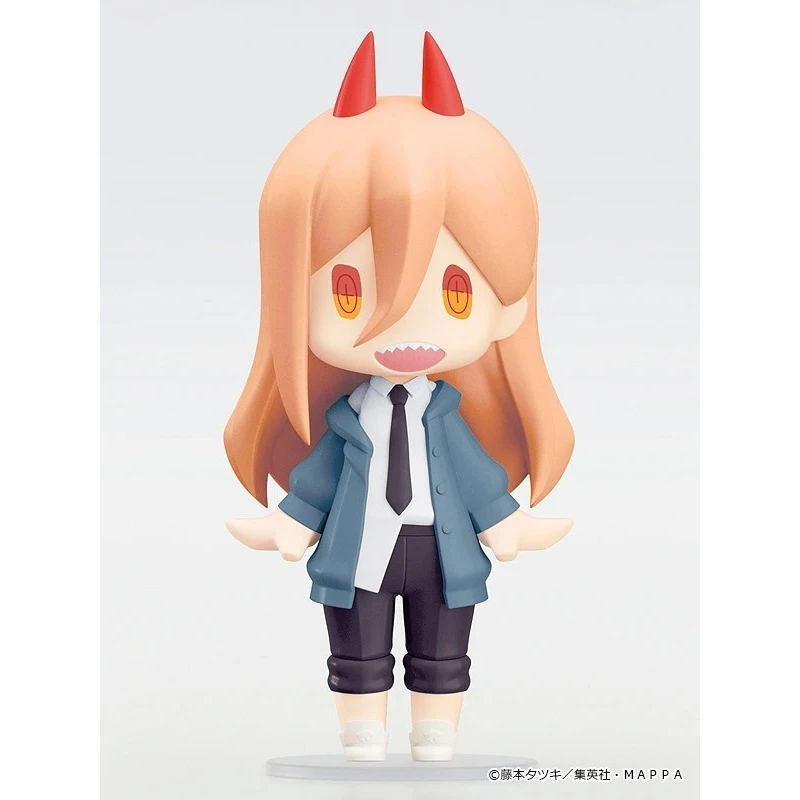 Original HELLO tronçonneuse homme Animation bande dessinée périphérique jouets Denji puissance Anime Action modèle figurines Collection