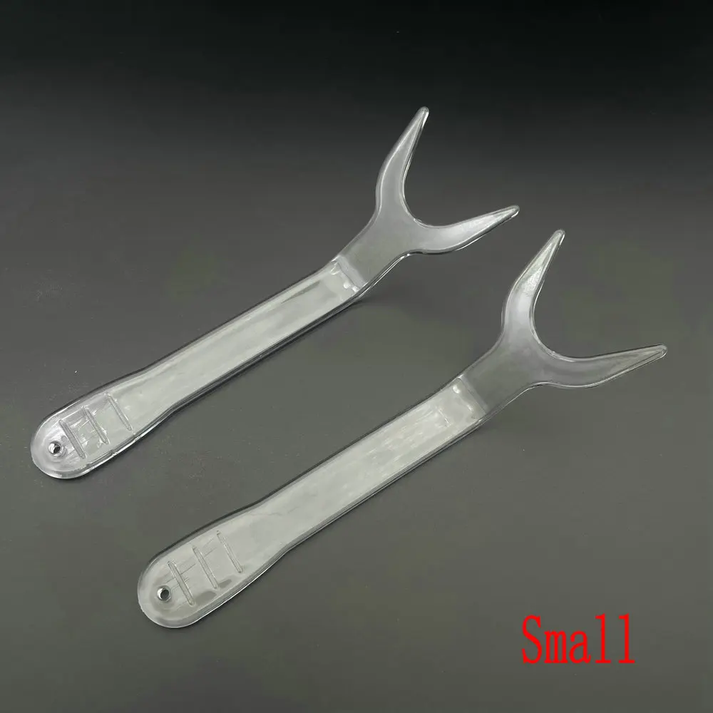 2Pcs Dental Lip Pressure Retractor Orthodontic Intraoral Cheek Lip Retractor Plastic Teeth Mouth Opener