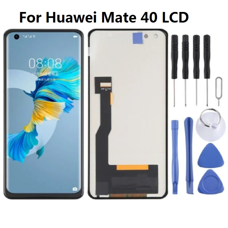 For Huawei Mate 40 LCD Touch Screen Digitizer Assembly for Huawei Mate 40 Display No Fingerprint Identification Code