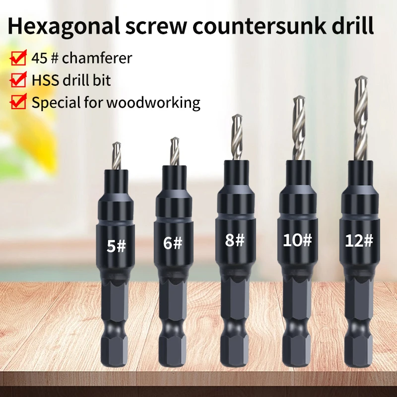 1 Set, Countersink …
