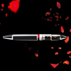 Majohn M2 Dropper Fountain Pen Fully Transparent Large-Capacity Ink Storing Iridium Point 0.38/0.5mm Writing Gift Set