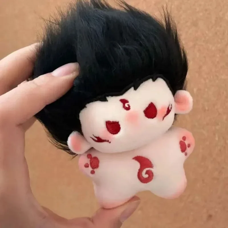 

10cm New Animation Peripheral Plush Doll Pendants COS Chinese Fairy Tales Anime Nezha Cotton Doll Kids' Collectibl Cute Gift Toy