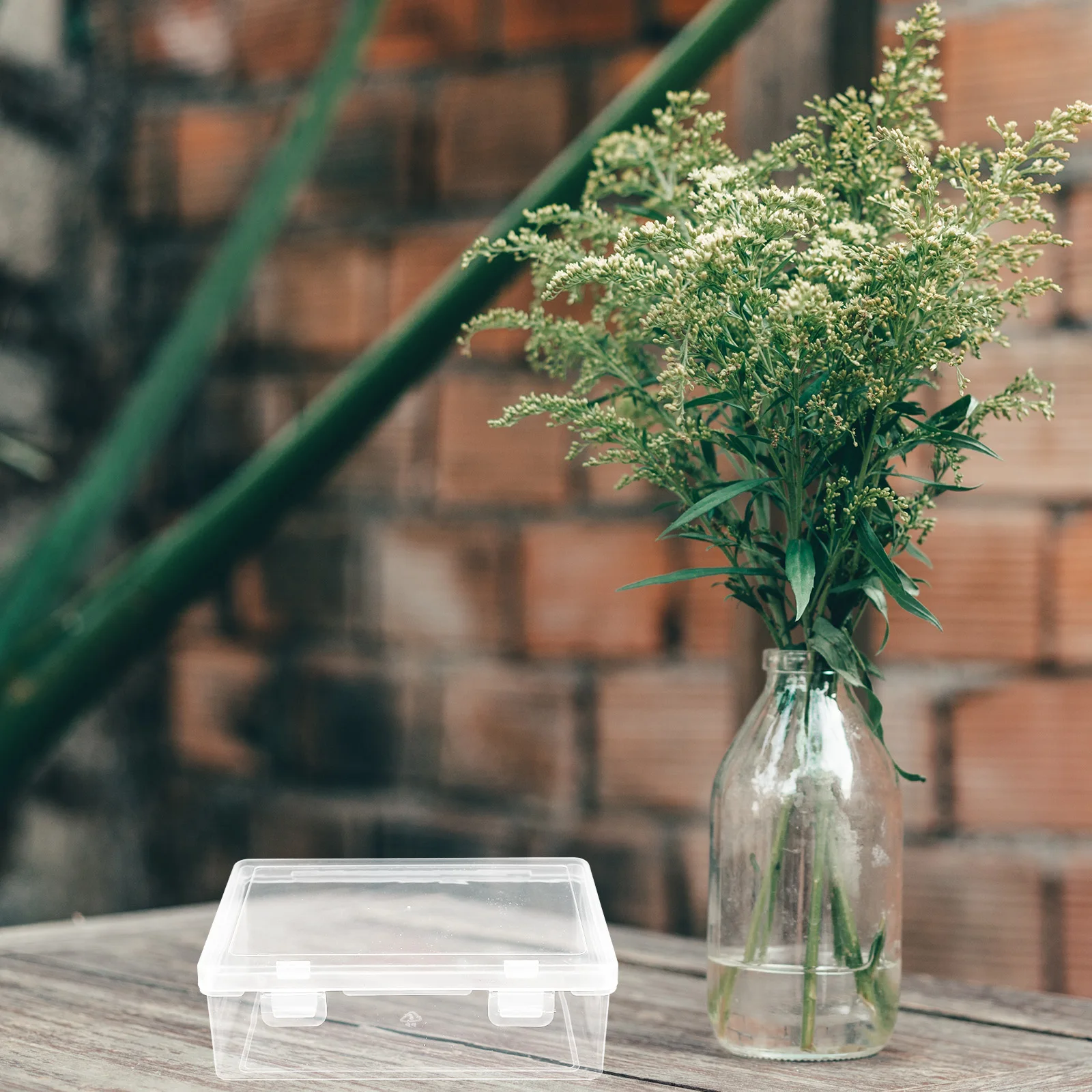 

3Pcs Card Organizer Box Transparent Stackable Storage for Game Cards Baseball Trading Cards Desktop Home Office School Use Small