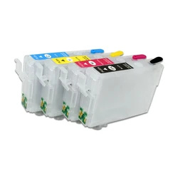 Refillable Ink Cartridge With Disposable Chip For Epson 604 604xl XP-2200 XP 2205 3200 3205 4200 4205 WF 2910 2930 2935 2950