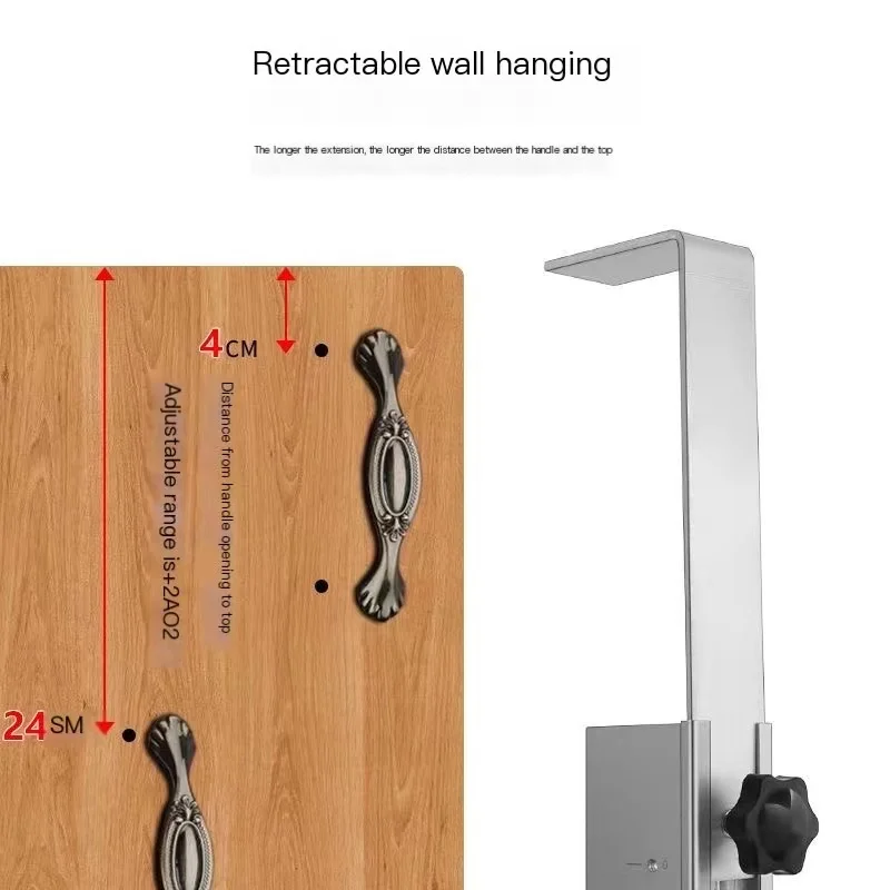 2025 Aluminum alloy Cabinet Hardware Jig Adjustable Punch Locator Tool Drill Wood Drilling for Installation 96MM 64MM 128MM